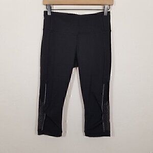 Lululemon Mesh‎ Crop Legging Size 6